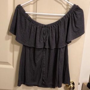 American Eagle off the shoulder top